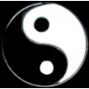 YIN YANG PIN YING AND YANG SYMBOL PINS